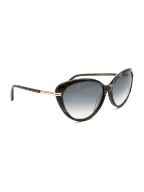 Tom Ford Rounded Cat-Eye Oversize Sunglasses