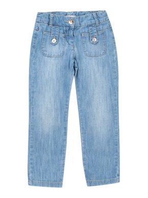 Chloe Light Blue Denim Straight leg Jeans