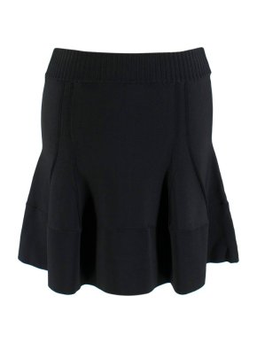 A.L.C Black Stretch Knit Skirt