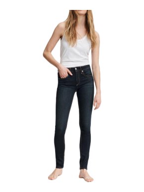 Rag & Bone Mid rise Bedford indigo skinny jeans