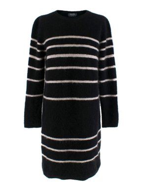 MaxMara Striped Wool Sweater Dress