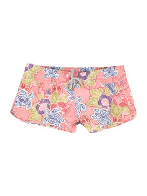 Vilebrequin Pink Printed Short-Length Swim Shorts