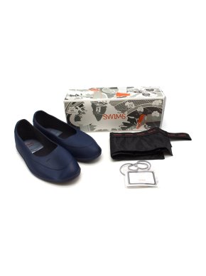 Swims Navy Galosh Shoe Protectors