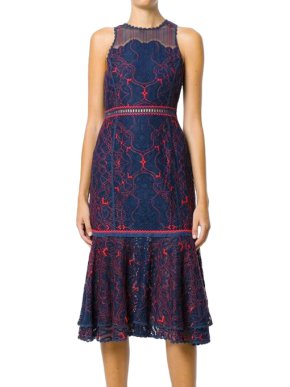 Jonathan Simkhai embroidered lace dress