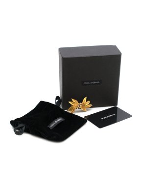 Dolce & Gabbana gold-tone and faux pearl hairclip