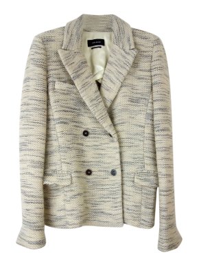 Isabel Marant Woven Double Breasted Jacket