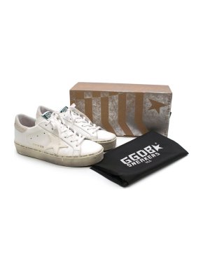 Golden Goose White Shearling LinedSuperstar Sneakers