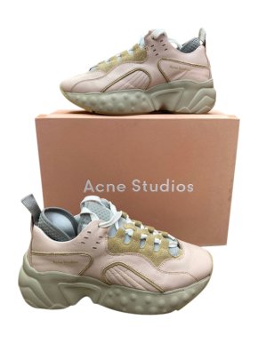 Acne Studios Pale Pink Manhattan Sneakers