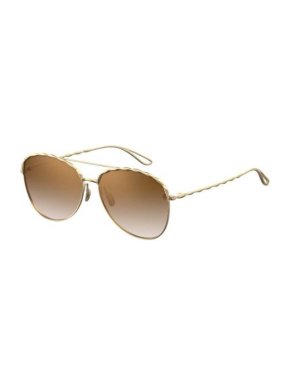 Elie Saab ES008S Gold Sunglasses