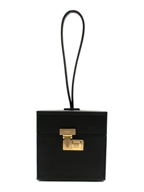 Moynat Black Mini Vanity Bag
