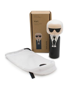 Lucie Kaas Sketch.inc Karl Lagerfeld wooden kokeshi doll