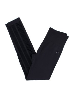 Varley Black Gym Leggings With Mesh Details
