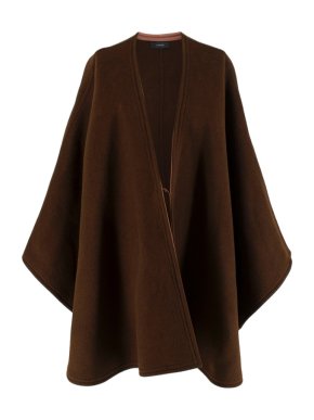 Joseph Brown Oslo Wool & Cashmere-blend Cape