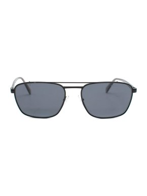 Prada Black/Polarised Grey Pilot Sunglasses
