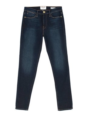 Frame Denim Dark Denim Le High Skinny Jeans