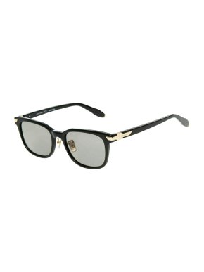 Aston Martin Glossy Black Square Sunglasses