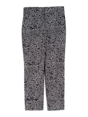 Sonia Rykiel Black Star Print Cropped Trousers