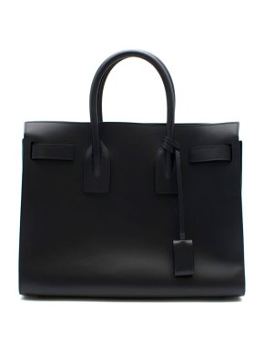 Saint Laurent Classic Navy Sac de Jour Bag