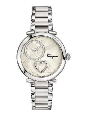 Salvatore Ferragamo Beating Heart Swiss Quartz Watch