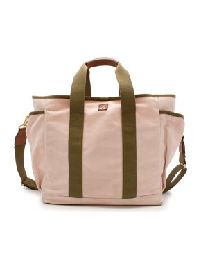 Bonpoint L/Uniform Pink Canvas Tool bag