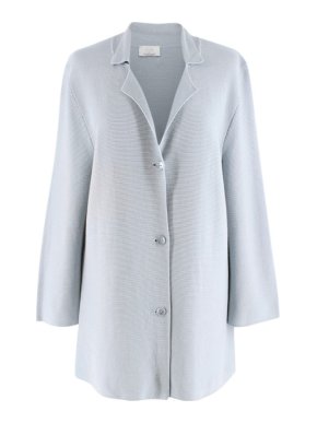 Voyage by Marina Rinaldi light duck egg knit cardigan