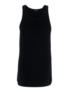 Joseph Black Knit Tank Top