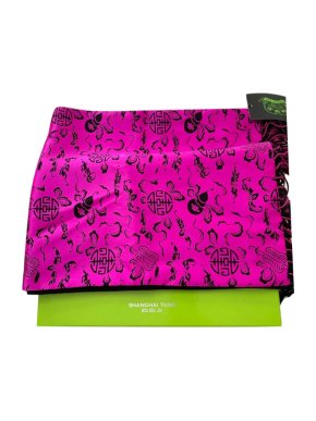 Shanghai Tang Reversible Silk Blend Pashmina