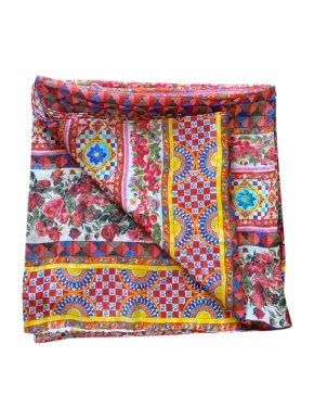 Dolce & Gabbana Carretto Print Scarf