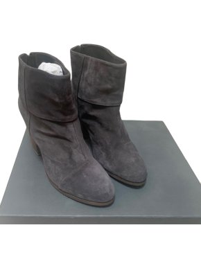 Rag And Bone grey suede ankle boots