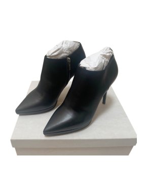 Jimmy Choo black leather ankle boots