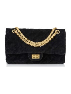 Chanel Velvet Reissue 225 Double Flap