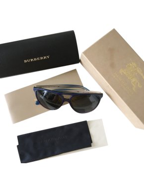 Burberry Aviator Blue Sunglasses