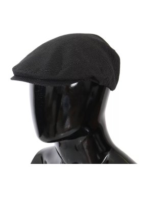 Dolce & Gabbana Men's Charcoal Flat Cap