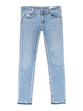 Rag & Bone Dre Mid-Wash Denim Skinny Jeans