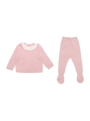 La Coqueta Dusty Pink Laria Cashmere Set