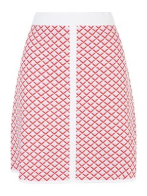 Sandro Knit A-line Skirt