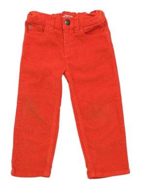 Bonpoint Baby Bright Orange Corduroy Trousers
