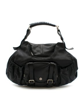 Yves Saint Laurent Mombasa Black Vintage Tote Bag