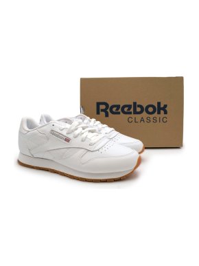 White Reebok Classics Trainers