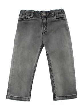 Bonpoint Grey Light Wash Soft Denim Baby Jeans