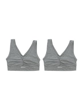 Bodyism Grey Sports Bra - Set of 2 Small