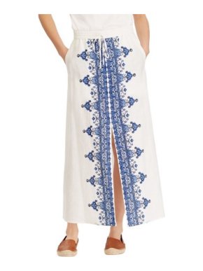 Lauren Ralph Lauren Orela Slit Maxi Skirt