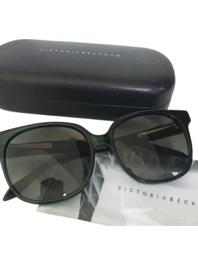 Victoria Beckham Bottle Green Sunglasses