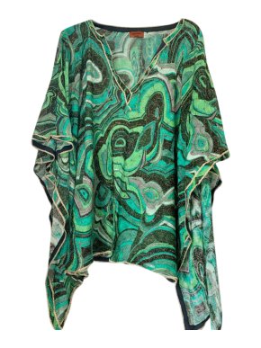 Missoni Mare Green Knit Kaftan