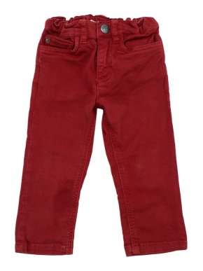 Bonpoint Red Baby Jeans