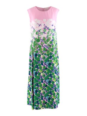 Marc Jacobs Floral Sleeveless Midi Dress