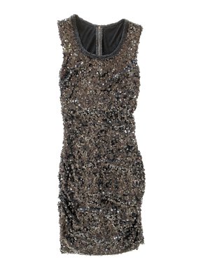 Dolce & Gabbana Sleeveless Sequin Embellished Dress