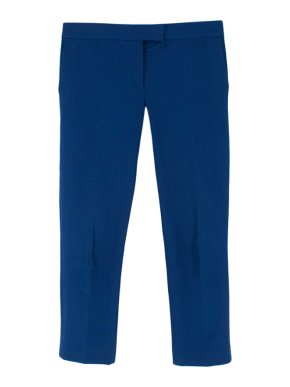 Joseph Royal Blue Low Rise Tailored Trousers
