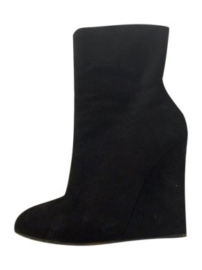 Giuseppe Zanotti Black Wedge Boots