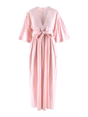 Seraphina Pale Pink Midi Dress